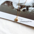 Shangjie OEM ODM COLLARES DE ORO 45cm 6g Collar de conchas de marco Boho Joyería Collares de concha de oro